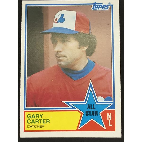 1983 TOPPS Gary Carter AS (HOF)