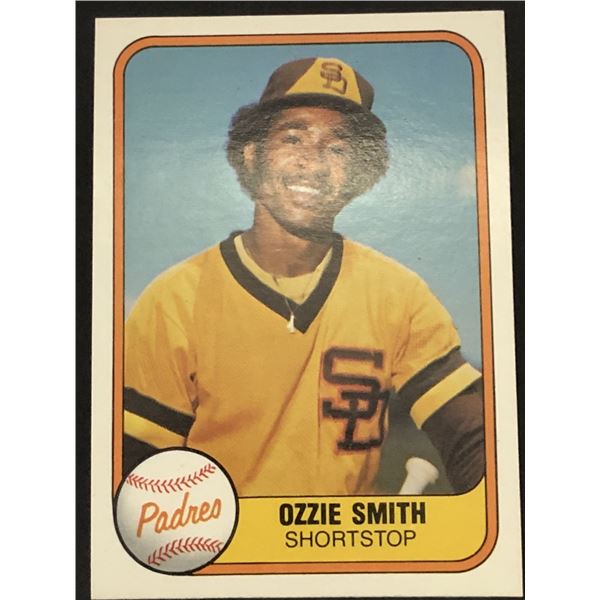 1981 FLEER Ozzie Smith (HOF)