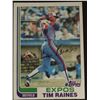 Image 1 : 1982 TOPPS Tim Raines (HOF)