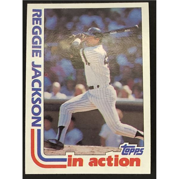 1982 TOPPS Reggie Jackson AS (HOF)