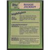 Image 2 : 1982 TOPPS Reggie Jackson AS (HOF)