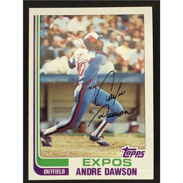 1982 TOPPS Andre Dawson (HOF)