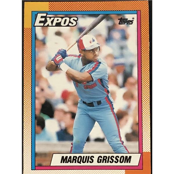 1990 O-PEE-CHEE Marquis Grissom (RC)