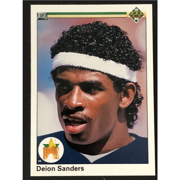 1990 UPPER DECK Deion Sanders(RC)