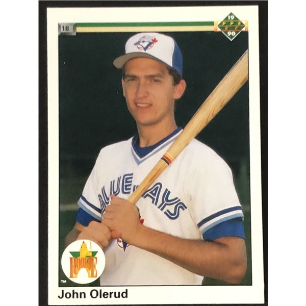 1990 UPPER DECK John Olerud (RC)