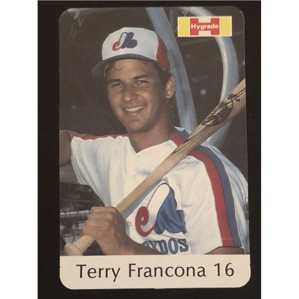 1982 Hygrade Meats Expos Terry Francona
