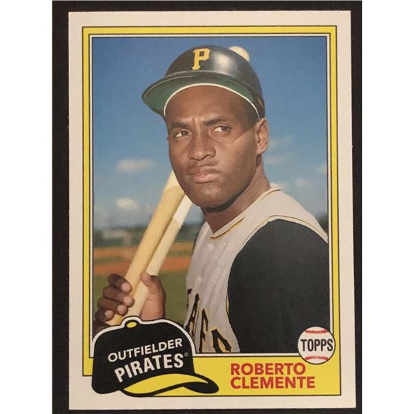 2018 TOPPS Roberto Clemente (HOF)