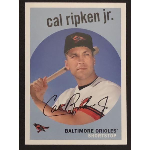 2018 TOPPS Cal Ripken (HOF)