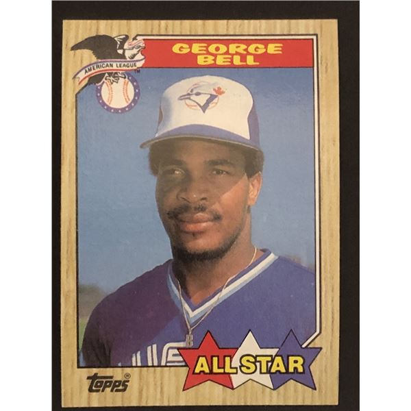 1987 TOPPS George Bell AS