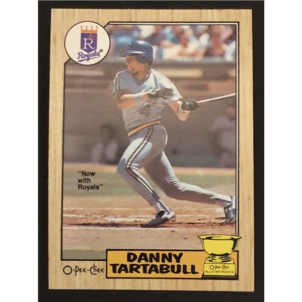 1987 O-PEE-CHEE Danny Tartabull (RC)