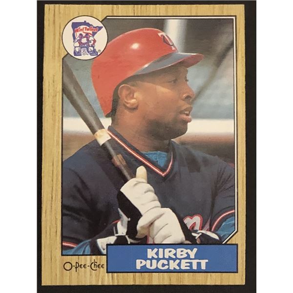 1987 O-PEE-CHEE Kirby Puckett (HOF)