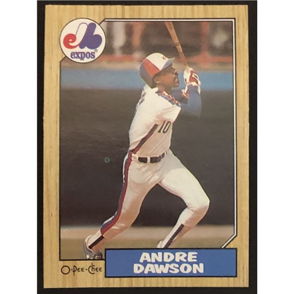 1987 O-PEE-CHEE Andre Dawson (HOF)