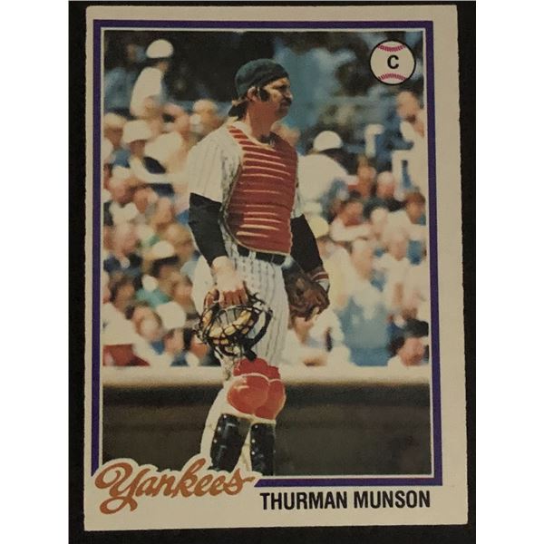 1978 O-PEE-CHEE Thurman Munson