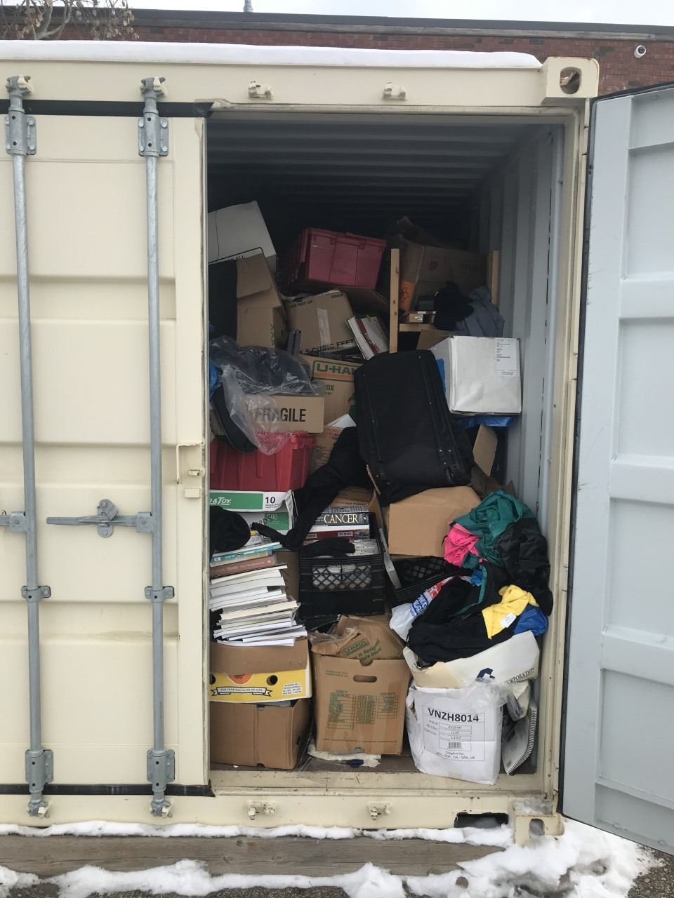 ONSITE STORAGE (11905 111 AVE) Seacan 00 (Approx 8' x 20')