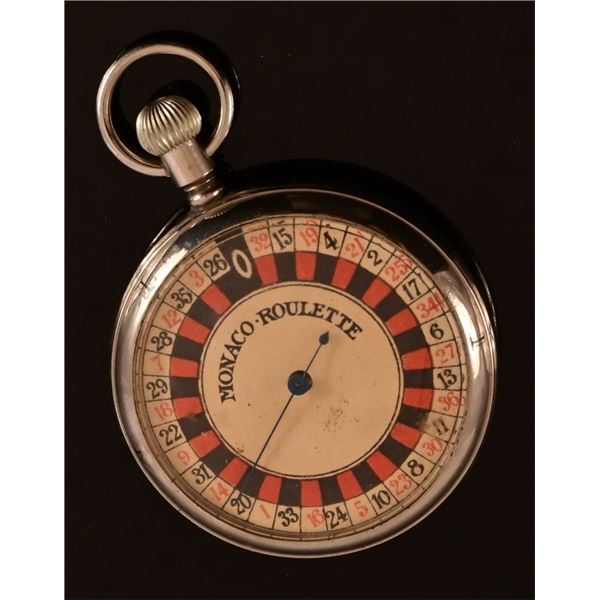 Monaco Roulette Wheel Pocket Watch Game