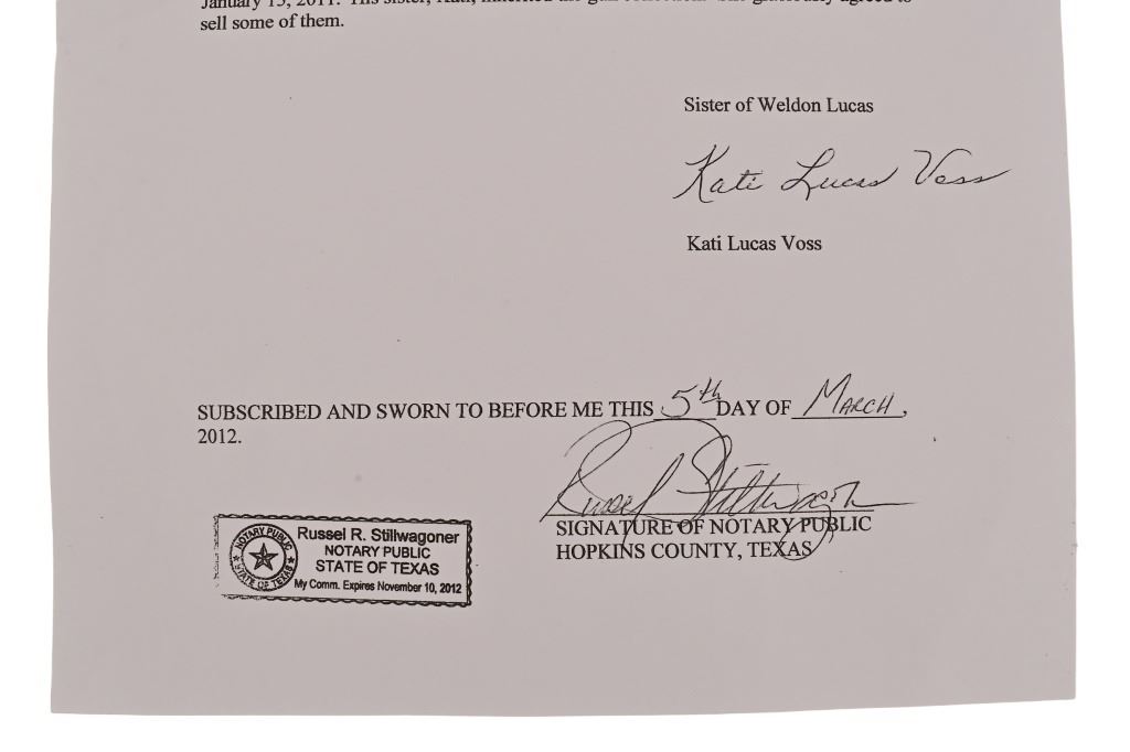 Texas Ranger Weldon Lucas US M1 Carbine