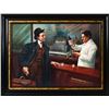Image 1 : Brown, Forman Co. Whiskey Framed Lithograph Sign