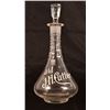 Image 4 : Old J.H. Cutter Enamel Label Bottle with Stopper