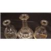 Image 5 : (3) Enamel Label Saloon Back Bar Bottles