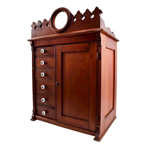 Belding, Paul & Co's Spool Cabinet