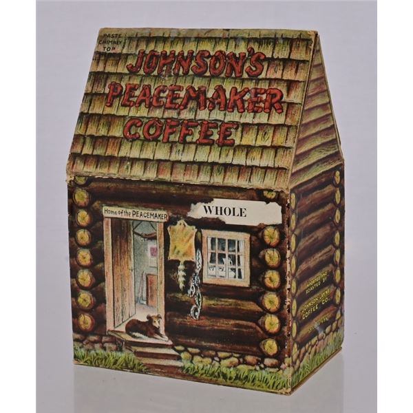 Johnson's Peacemaker Coffee Box Container