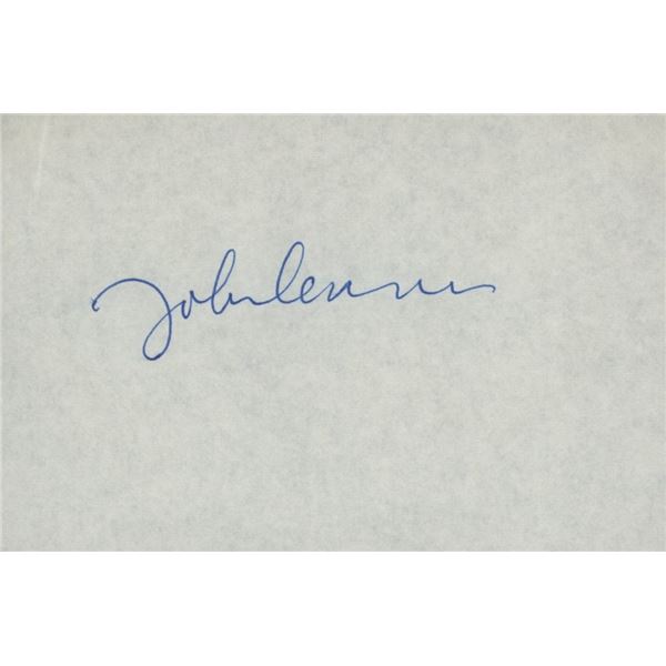 John Lennon Signature Cut The Beatles