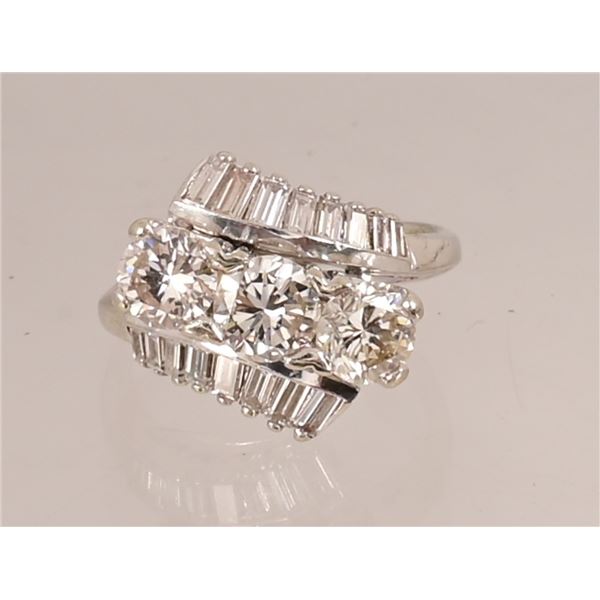 Ladies 14kt. White Gold Diamond Ring