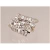 Image 1 : Ladies 14kt. White Gold Diamond Ring