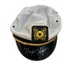 Image 1 : Hugh Hefner Signed Playboy Captain's Hat