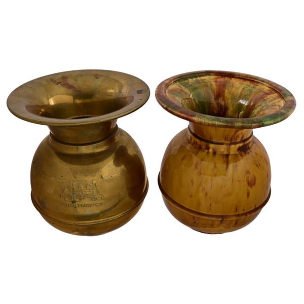 Pair of Antique Spittoons