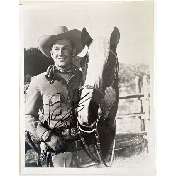 Rex Allen Signed Photo