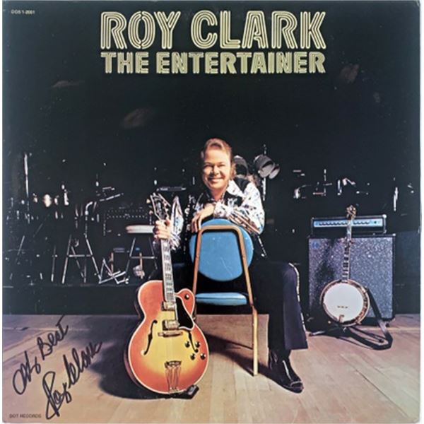 Roy Clark Signed Album