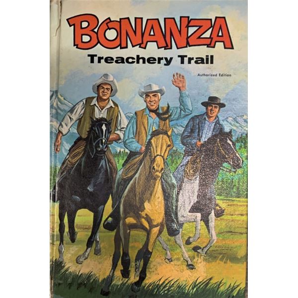 Bonanza Cast Signed 1968 Book