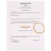 Image 3 : 14kt. Yellow Gold Diamond Bangle Bracelet
