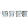 Image 2 : Collection of (4) Barbershop Shaving Mugs