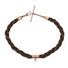 Image 2 : Braided Human Hair Pocket Watch Lanyard