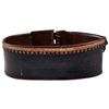 Image 2 : Leather Tooled Bronco Belt