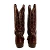 Image 2 : Pair of Dan Post Leather Cowboy Boots