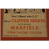 Image 5 : Vintage Clipper Shirts Framed Advertisement