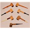 Image 1 : Collection of (7) Corn Cob Tobacco Pipes