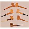 Image 7 : Collection of (7) Corn Cob Tobacco Pipes