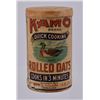 Image 2 : Kamo Brand Rolled Oats Container