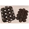Image 2 : Two Cast Iron Biscuit Muffin Baking Pans