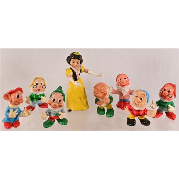 Disney Snow White & Seven Dwarfs Squeeze Toy Set