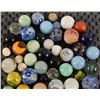 Image 3 : Collection of 57 Marbles