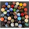 Image 1 : Collection of 50 Large Marbles