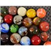 Image 3 : Collection of 50 Large Marbles