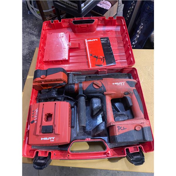 Hilti cordless rotary hammer