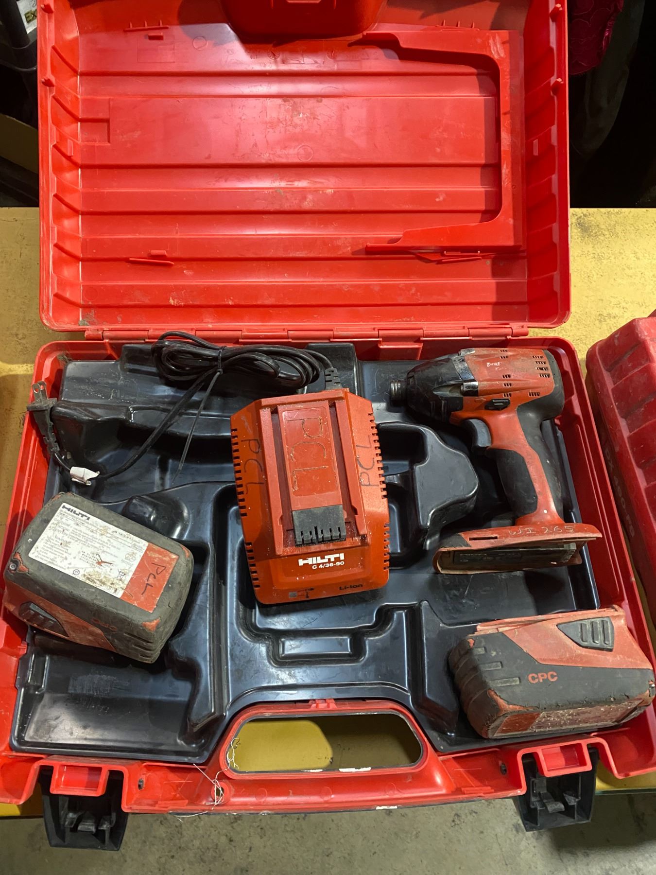 Hilti cordless impact driver