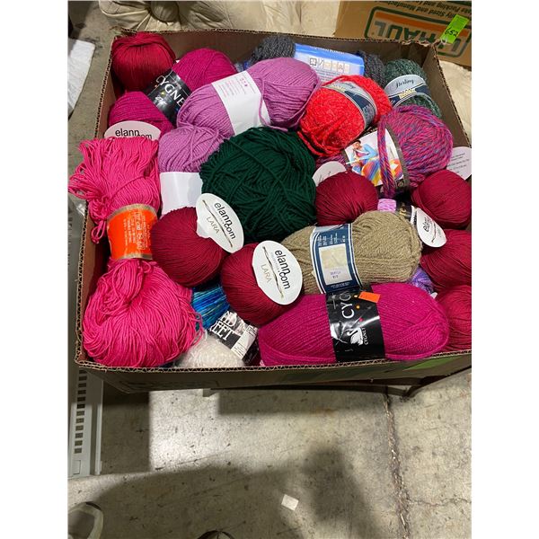 Lot of yarn